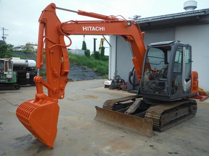Japanese Used Excavators HITACHI ZX70-3 TOKU WORLD BE1523