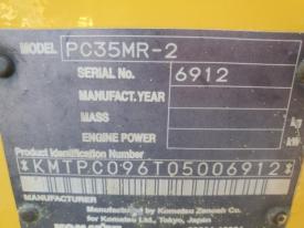 ミニユンボ（ミニショベル）PC35MR-2