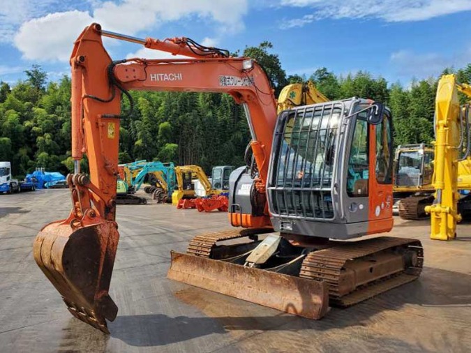 Japanese Used Excavators HITACHI ZX75US-A TOKU WORLD BE2512