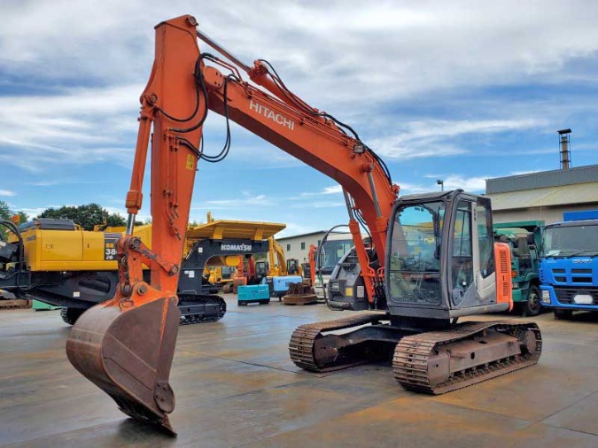 Japanese Used Excavators HITACHI ZX135US-3 TOKU WORLD BE2521