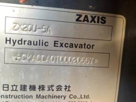 ミニユンボ（ミニショベル）ZX20U-5A