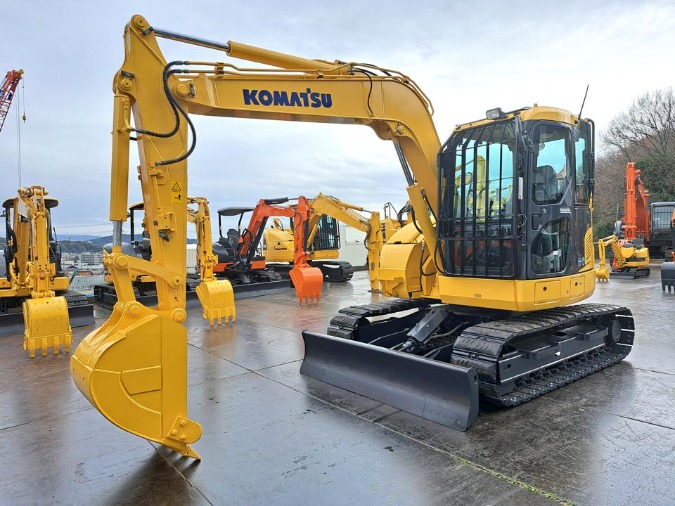 Japanese Used Excavators HITACHI ZX75UR TOKU WORLD BE0733