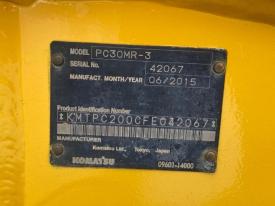 ミニユンボ（ミニショベル）PC30MR-3