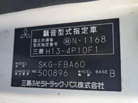 トラック・運搬車両SKG-FBA60