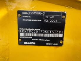 ミニユンボ（ミニショベル）PC35MR-3