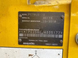 ユンボPC78US-10
