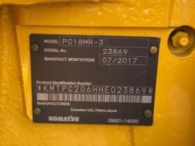 ミニユンボ（ミニショベル）PC18MR-3