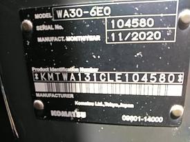 ホイールローダー（タイヤショベル）WA30-6E0