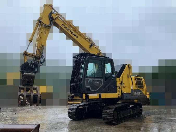 住友建機 ミニユンボ（ミニバックホー）4t~5t SH120LC-7EC