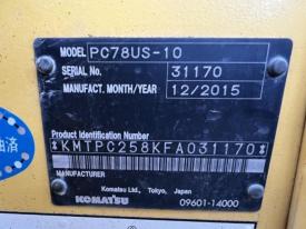 ユンボPC78US-10