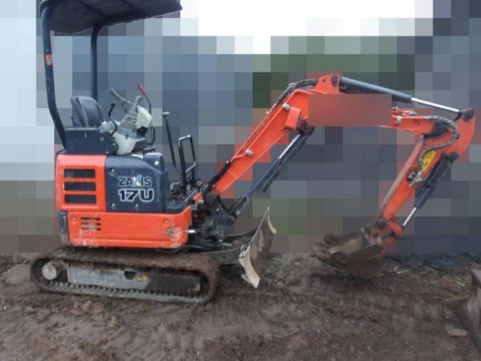 日立建機 ミニユンボ(ミニショベル)2t~3t ZX17U-5A