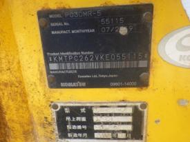 ミニユンボ(ミニショベル)PC30MR-5