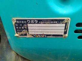 ミニユンボ（ミニショベル）U-40-6E