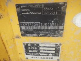 ミニユンボ（ミニショベル）PC30MR-5