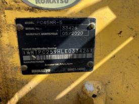 ミニユンボ（ミニショベル）PC45MR-5