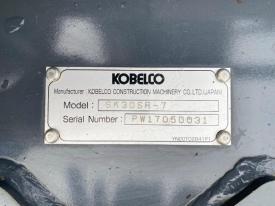 ミニユンボ（ミニショベル）SK30SR-7