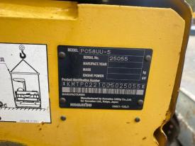 ミニユンボ（ミニショベル）PC58UU-5