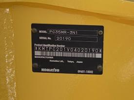 ミニユンボ（ミニショベル）PC35MR-3N1